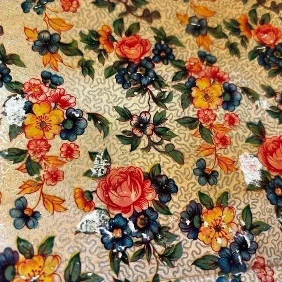 Vintage tray and coaster set. - Picture 3 of 14